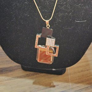 Gold-tone Geometric Necklace